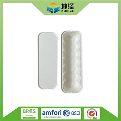 Bagasse Sosisli Sandviç Kutusu